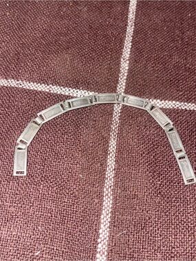 Sterling Silver Bob-O-Link 1941 Family Names Bracelet Antique Missing Clasp